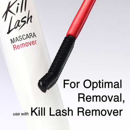 CLIO Kill Lash Superproof Mascara, Waterproof Lengthening Mascara with Slim Curved Brush for Straight Lashes, Smudge-Resistant Long Wear, Lifted Curl and Clean Separation (001 Long Curling)